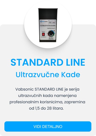  Ultrazvučne kade STANDARD LINE
