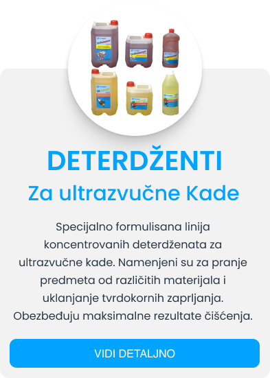 Deterdženti za ultarzvučne kade